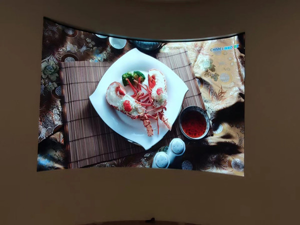 阿荣室内P2.5弧形LED屏